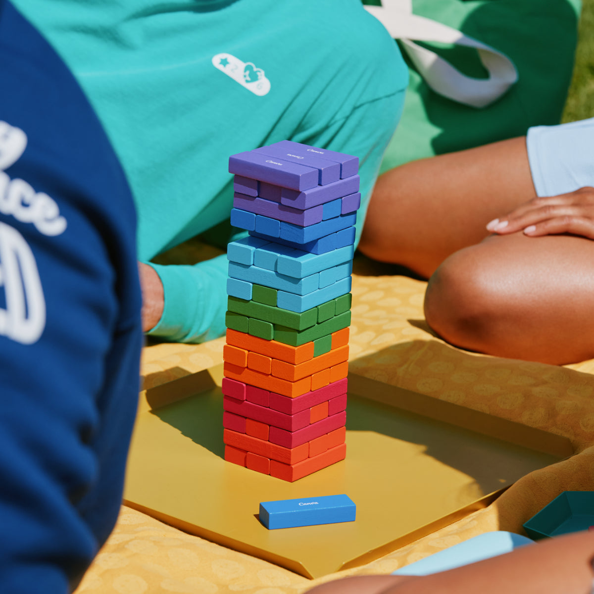 Stackable Blocks For Math Game Wooden Stacking Blocks Game Set — Canva Originals