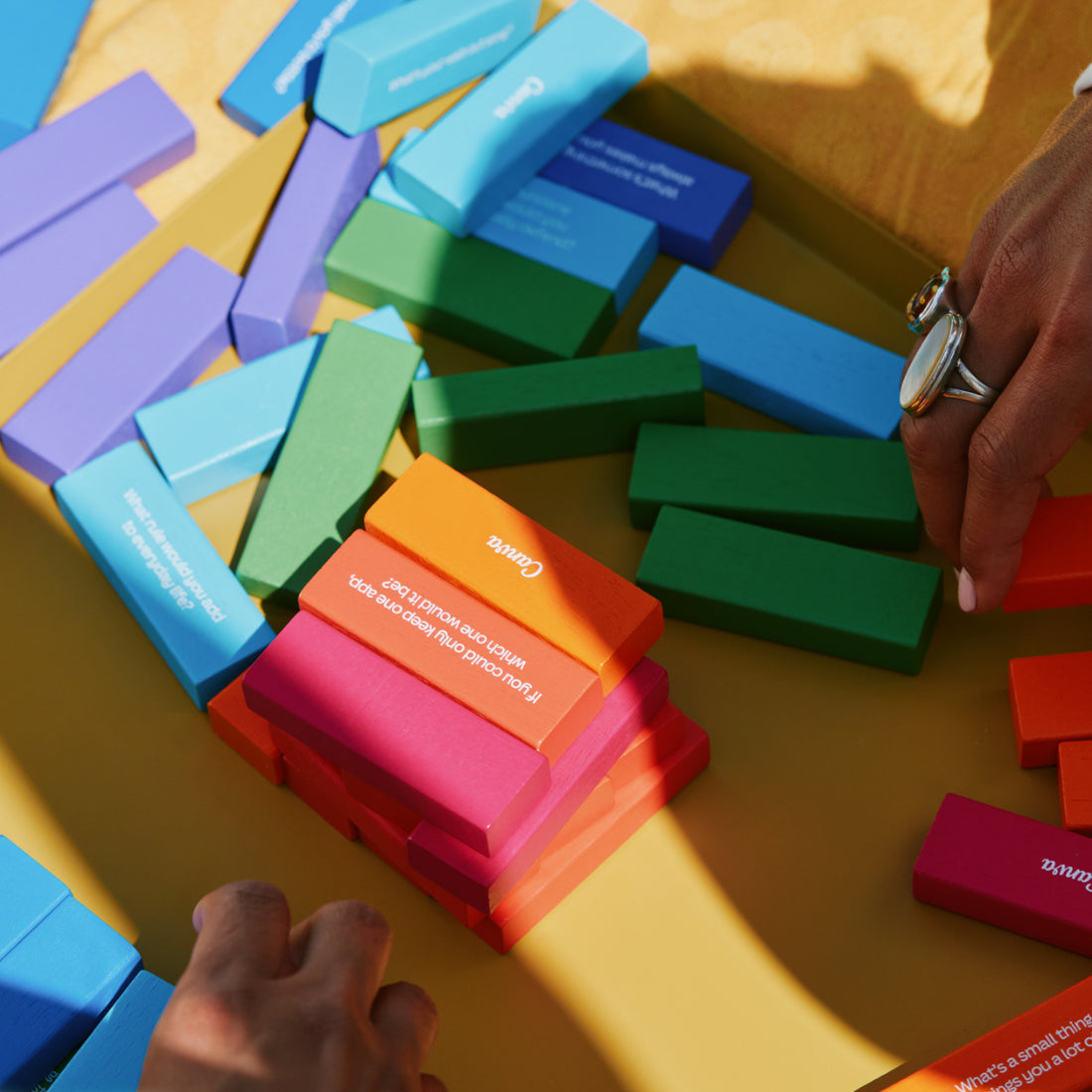 Wooden Stacking Blocks Game Set — Canva Originals